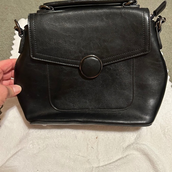 Genuine Black leather Purse - Picture 1 of 8